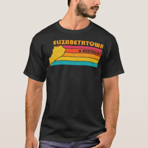 Elizabethtown Kentucky Vintag Distressed Souvenir T-Shirt