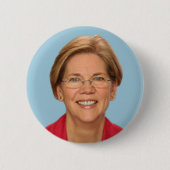 Elizabethwarren Button (Vorderseite)