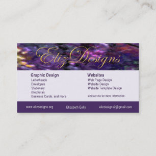 ElizDesigns Business Card Visitenkarte