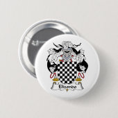 Elizondo Familienwappen Button (Vorne & Hinten)