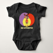 Elk Apprentice Girl Baby Strampler (Vorderseite)
