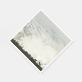 Elk at Grand Teton National Park Fotografy Serviette (Ecke)