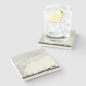 Elk at Grand Teton National Park Fotografy Steinuntersetzer (Seitenansicht)