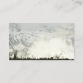 Elk at Grand Teton National Park Fotografy Visitenkarte (Rückseite)