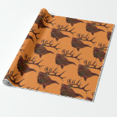 "Elk Bugle" Geschenkpapier (Ungerollt)