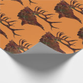 "Elk Bugle" Geschenkpapier (Ecke)