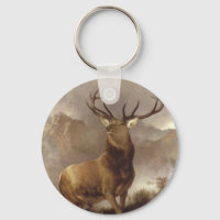 ELK BULL IN DER BERGSCHUHE SCHLÜSSELANHÄNGER WILD