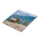 Elk (Cervus elephus) Fliese (Seite)