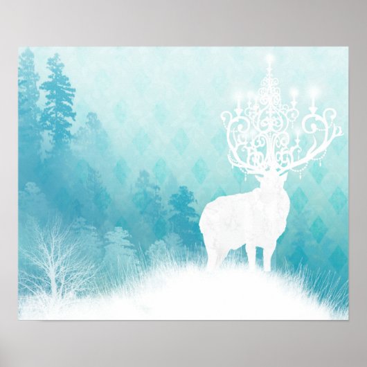 Elk Chandelier Poster (Vorne)