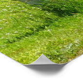 Elk Crossing California Wildlife Fotografie Poster (Ecke)