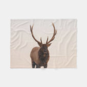 Elk Fleece Blanket (Vorderseite (Horizontal))