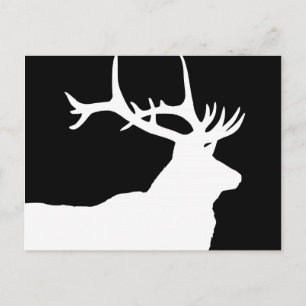 Elk Head Postkarte