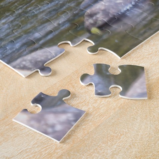 Elk Herd im Big Thompson River Puzzle (Seite)