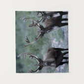 Elk Herd | Mt. Baring, Washington Wandteppich (Vorderseite)