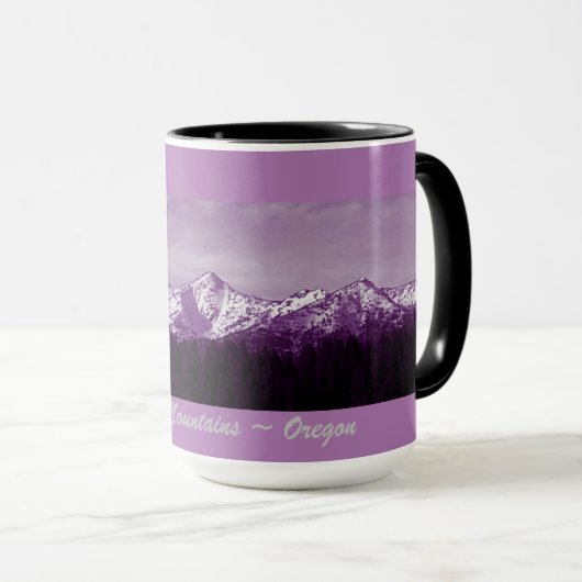Elk Horn Lavender Cup Tasse (VorderseiteRechts)