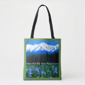 Elk Horn Mountain Tote Bag Tasche (Vorderseite)