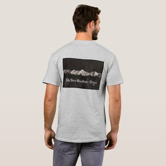 Elk Horn Mountains T - Shirt (Schwarz voll)