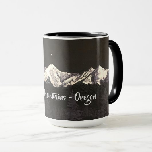 Elk Horn Mountains Tasse (VorderseiteRechts)