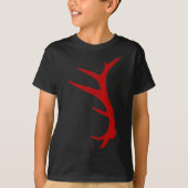 Elk Hunting Bull Antler Shed  T-Shirt (Vorderseite)