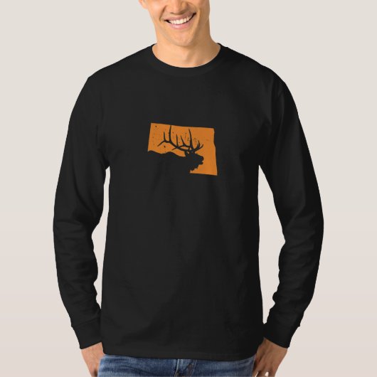Elk Hunting In North Dacota We Love To Hunt Elks T-Shirt (Vorderseite)