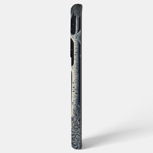 Elk im Mitternachtswald Samsung Galaxy Hülle (Linke Seite)