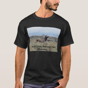 Elk in Grand Teton Nationalpark T - Shirt