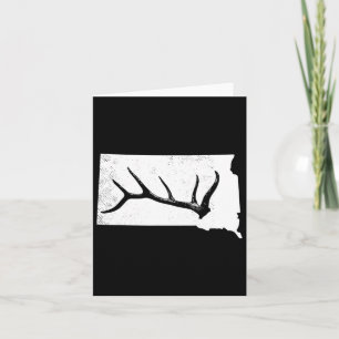 Elk Junting Elkaholic Antler Funny Elk Hunter Gift Karte