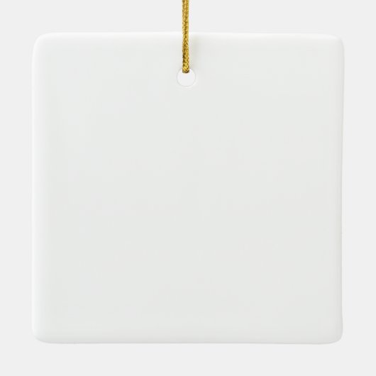 Elk Keramik Ornament (Rückseite)