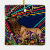 Elk Keramik Ornament (Vorderseite)