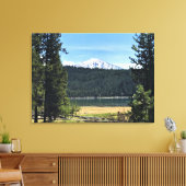 Elk Lake mit Mount Bachelor, OR Leinwanddruck (Insitu (Wohnzimmer))
