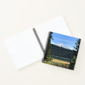 Elk Lake mit Mount Bachelor, OR Notizblock (Innenseite)