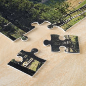 Elk Lake mit Mount Bachelor, OR Puzzle (Seite)