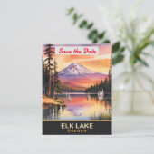 Elk Lake, Oregon, Save The Date (Stehend Vorderseite)