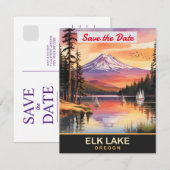 Elk Lake, Oregon, Save The Date (Vorne/Hinten)