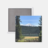Elk Lake with Mount Bachelor, Oregon Magnet (Vorderseite/Rückseite)