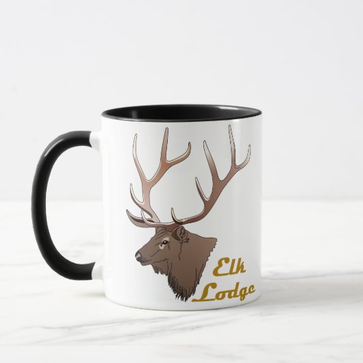 Elk Lodge Tasse (Links)