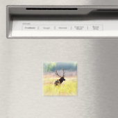 Elk "Looking Back" Magnet (In Situ (Geschirrspüler))