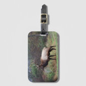 Elk Luggage Tag Gepäckanhänger (Vorderseite Vertikal)
