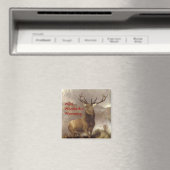 ELK MAGNETS BERG "WILD WONDERFUL WYOMOMING" MAGNET (In Situ (Geschirrspüler))