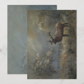 Elk Meadow All Anlass Dankeskarte (Vorne/Hinten)
