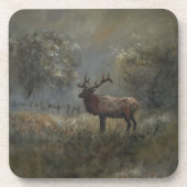 Elk Meadow Getränkeuntersetzer (Vorderseite)