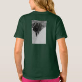 "Elk Misty Morning" T-Shirt (Rückseite)