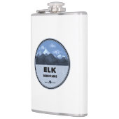 Elk Mountains Colorado Camping Flachmann (Links)