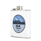 Elk Mountains Colorado Camping Flachmann (Links)