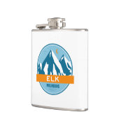 Elk Mountains Colorado Flachmann (Links)