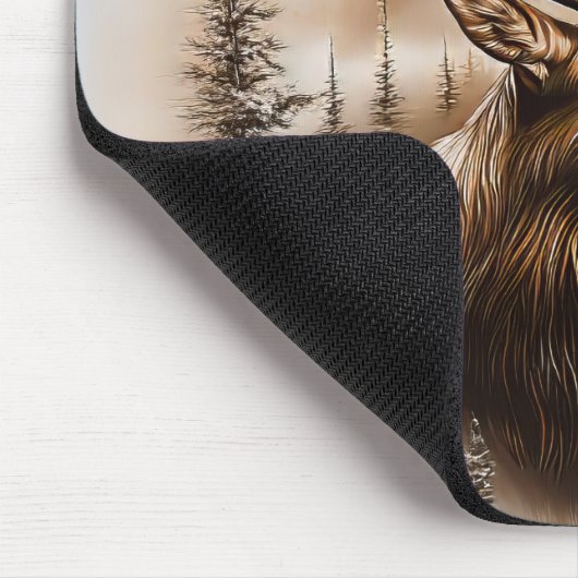 Elk Mouse Pad Mousepad (Ecke)