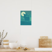 Elk Nature Bible Verse Christlich Print Poster (Küche)