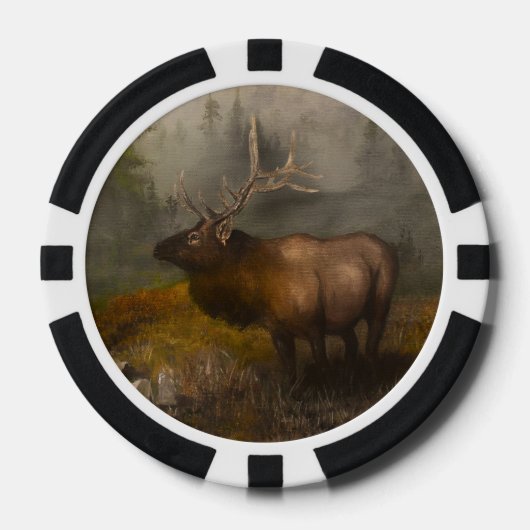 Elk-Pokerchip Pokerchips (Vorderseite)