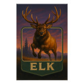 Elk Poster (Vorderseite)