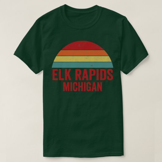 Elk Rapids Michigan 2 T-Shirt (Design vorne)